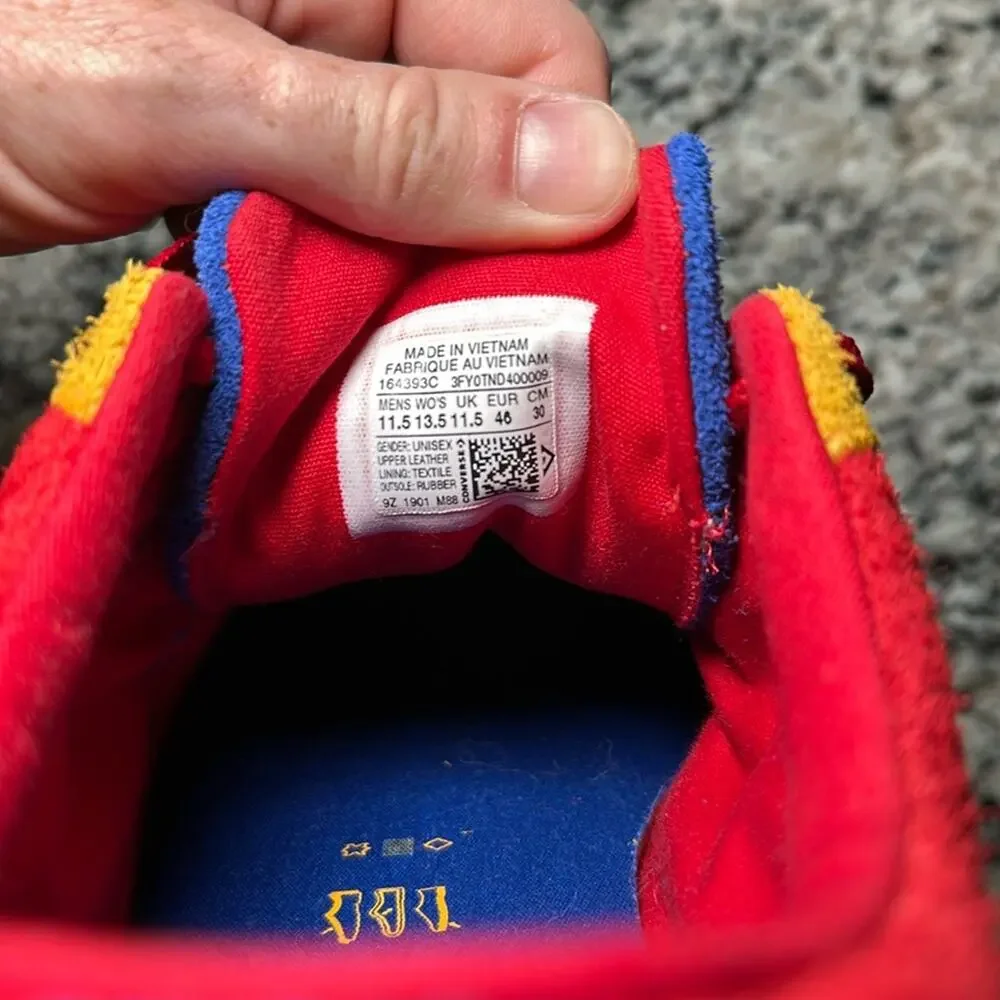 Converse One Star Academy Low Enamel Red Blue 2019 - 11.5 - Picture 8 of 8